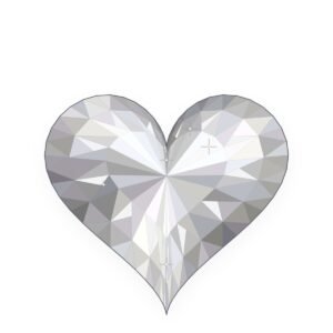 Heart cut gemstone