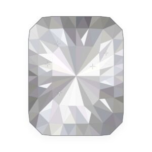 Radiant cut gemstone