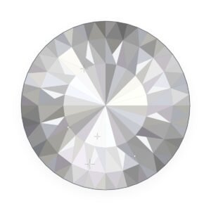Round cut gemstone
